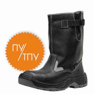 Сапоги ГРАНИТ кожаные МН, ПУ/ТПУ